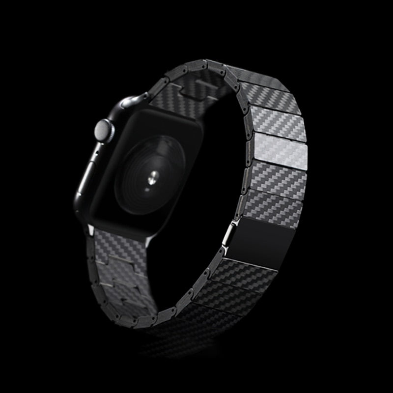Lightweight Carbon Fiber Strap For Apple Watch - Premium Apple Watch Accessories from Dressmycell.com - Just $25.00! Shop now at Dressmycell.com Lightweight Carbon Fiber Strap For Apple Watch - Premium Apple Watch Accessories from Dressmycell.com - Just $25.00! Shop now at Dressmycell.com